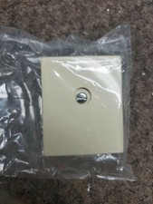 Surface Mount Box Biscuit Jack RJ11 6P4C Telephone Pre-Wired Phone 74105B