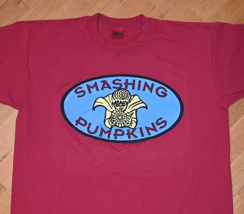 SMASHING PUMPKINS concert tour tee shirt XL/XXL 1990s vintage concert t-shirt, vintage, size XL, single stitch, B+ condition