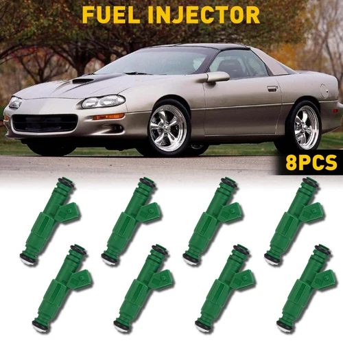 8Pcs OEM 0280155968 Bosch Fuel Injectors For 42lb LS1 LT1 Chevy Ford Mustang - Picture 3 of 13