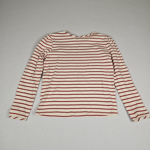 Hanna Andersson Play Set Size 8 130cm Classic Red White Stripe Deer Pima Cotton - Picture 4 of 13