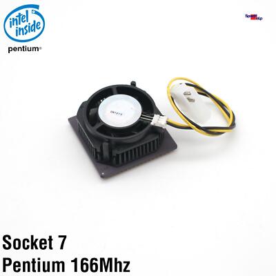 CPU INTEL PENTIUM 166MHZ SL23X / P54C/P54CS PROCESSOR SOCKET 7 SOCKEL BP80503166