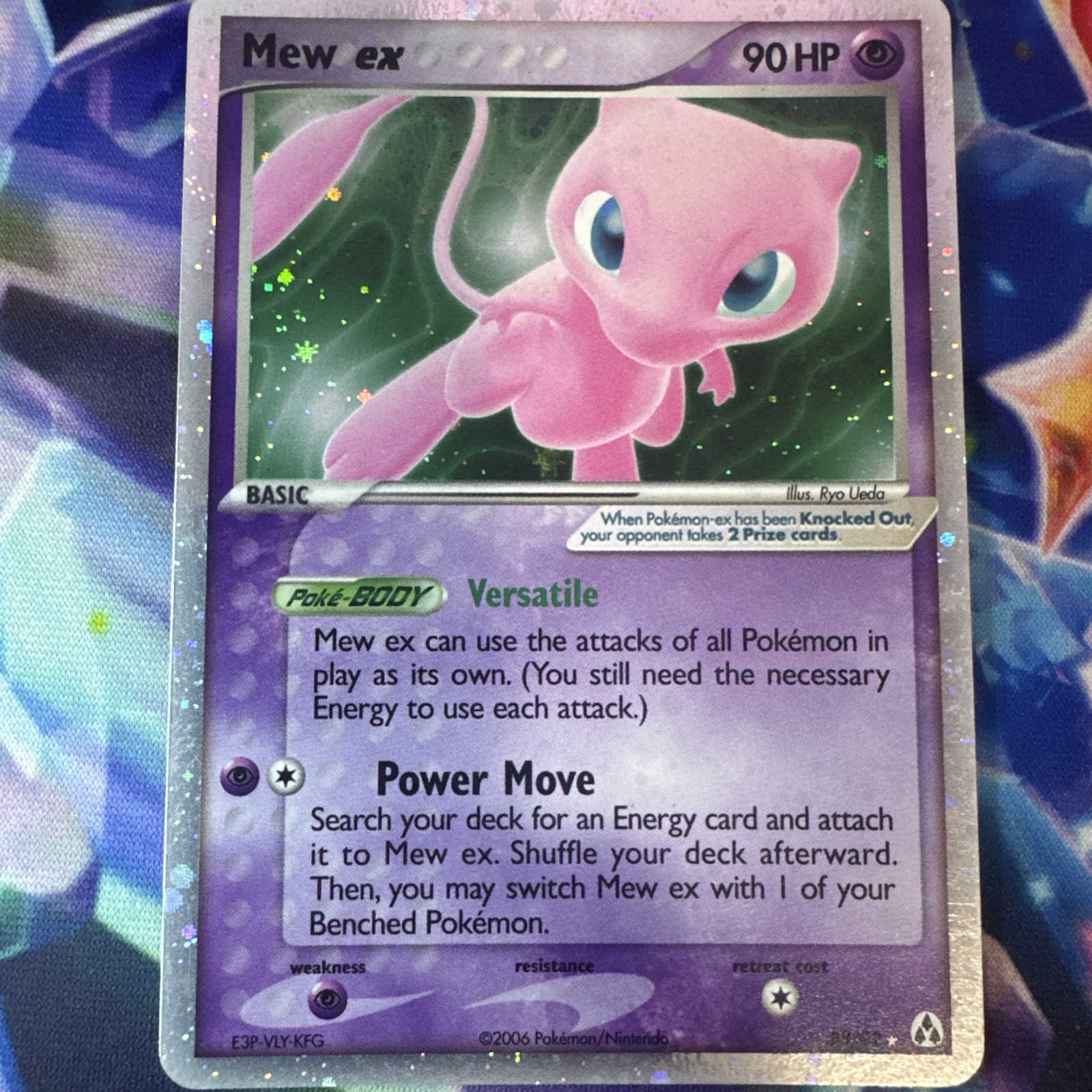 ✨ Pokémon Mew ex 88/92 Legend Maker Holo English Light Play/Near Mint ⚡