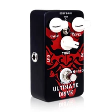 JOYO Overdrive Distortion Electric Guitar Effect Pedal Ultimate Drive FreeReturn