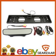 Rückfahrkamera Funk Kabellos 4.3" Monitor IR HD Nachtsicht Einparkhilfe 170°