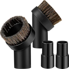 2 Pack Vacuum Brush Attachment Round Dust Brush Bristle Cleaner Attachment 1 1