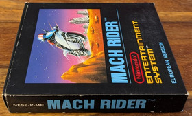 Sammlerzustand ! MACH RIDER - Small Box Nintendo NES Spiel Entertainment System