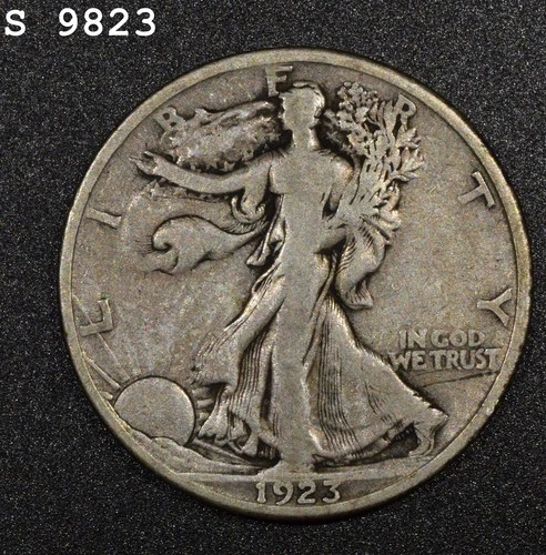 1923-S Liberty Walking Half Dollar "Fine" *Free S/H After 1st Item*