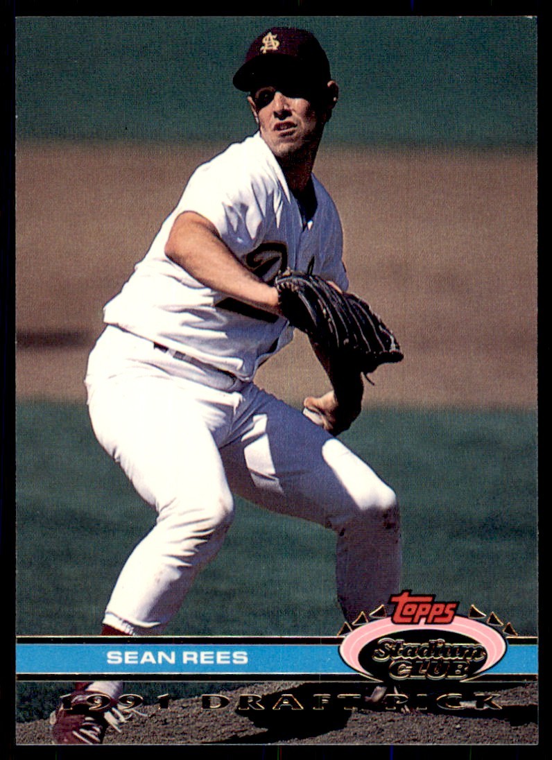 1991 Stadium Club Stadium Set Sean Rees Baseball Cards #150