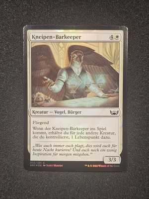 MAGIC MTG - Kneipen-Barkeeper - SNC 032/281 - Straßen von Neu-Capenna - HOLO - C