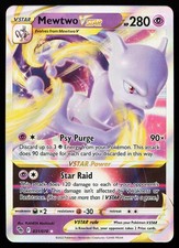Mewtwo VSTAR 031/078 Carta Pokémon Pokemon GO ultra rara