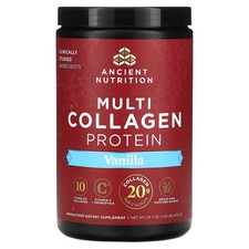 2 X Ancient Nutrition, Multi Collagen Protein, Vanilla, 1.04 lb 472.5 g 