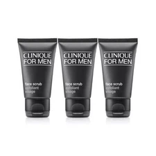 CLINIQUE FOR MEN FACE SCRUB EXFOLIANT VISAGE 1 OZ / 30 OZ TUBES NEW - CHOOSE QTY