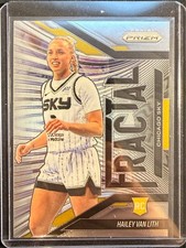 Hailey Van Lith 2025 Panini Prizm WNBA RC Rookie Fractal Insert 1
