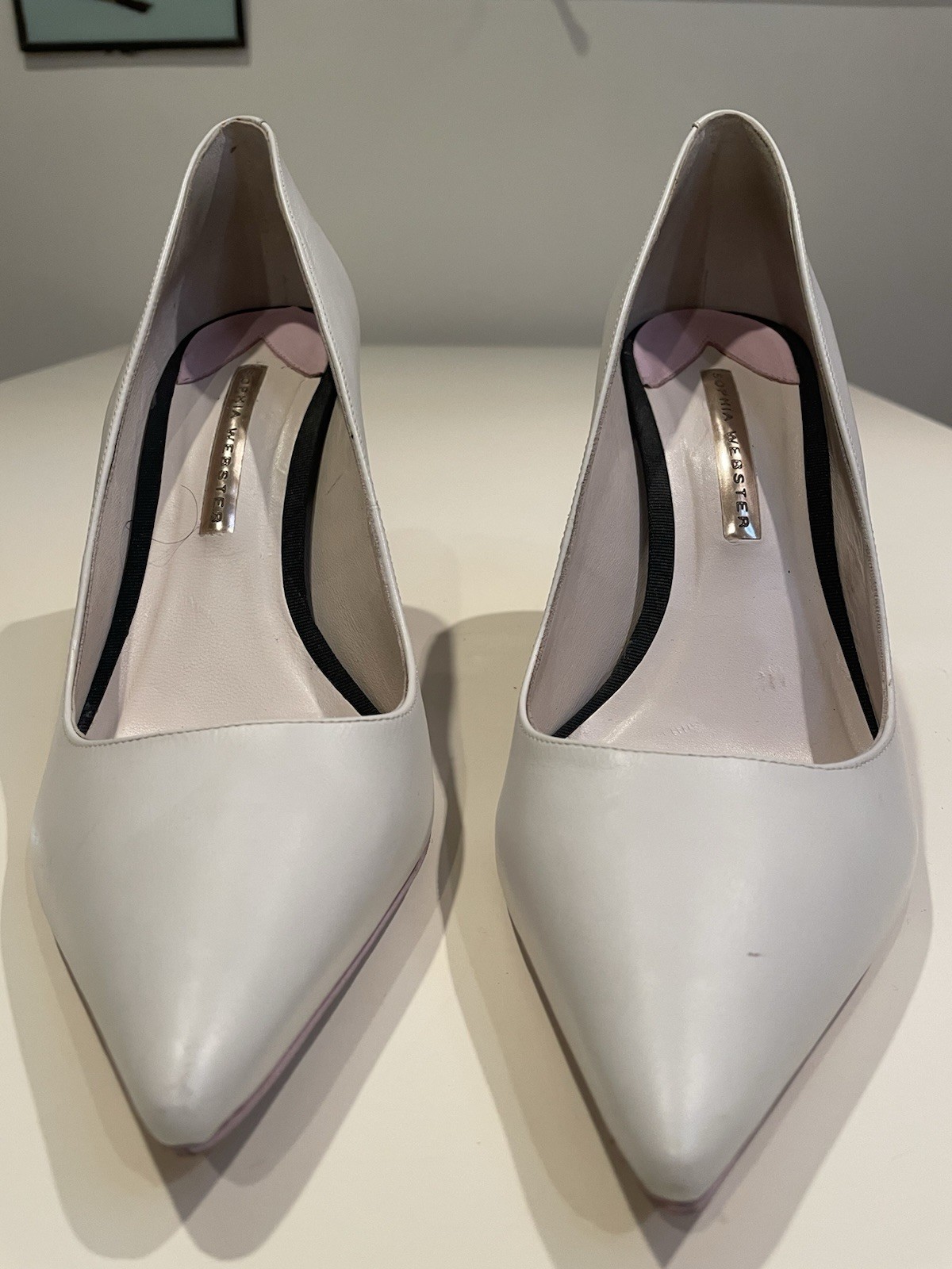 Sophia Webster Bone White Stiletto Heels 41/11