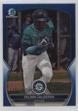 2023 Bowman Draft Chrome Blue Refractor 139/150 Felnin Celesten #BDC-178 09an