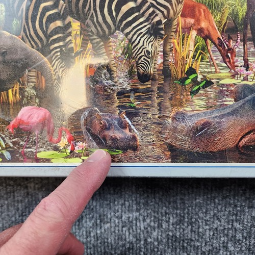 Rompecabezas Ravensburger African Animals 3000 piezas NUEVO SELLADO DE FÁBRICA 48”x32” - Imagen 3 de 13
