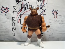 WWF The Berzerker w Cloak Wrestling Figure WWE Series 6 HASBRO WWE WCW VERY NICE