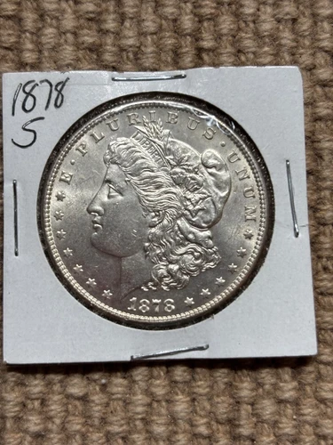 1878 S Morgan Silver Dollar Uncirculated