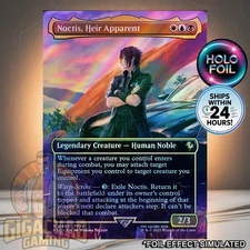 Noctis, Heir Apparent #460 | RARE | RAINBOW FOIL | FINAL FANTASY - MTG
