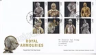 GB ROYAL MAIL FDC FIRST DAY COVER 2025 ROYAL ARMOURIES SET TALLENTS PMK