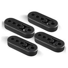 Rubber Exhaust Hanger 4 Pack, Universal Muffler Hanger with 4 Holes 0.47