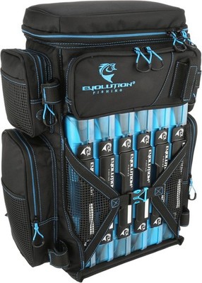 Fishing Drift Series Tackle Backpack,Outdoor Rucksack w/ 6 Fishing Tackle Trays