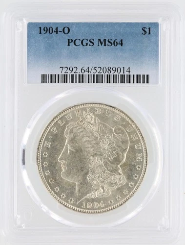 1904-O Morgan Silver Dollar PCGS MS64 S$1 New Orleans Minted No Reserve