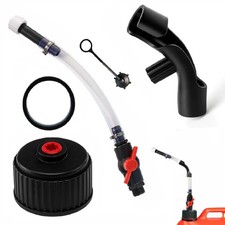 Vp Racing 5 Gallon Fuel Jug Gas Can Fuel Deluxe Cap Filler Valve Shut Hose Kit