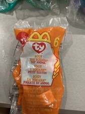 1999 McDonald  s Happy Meal TY Iggy The Iguana Beanie Baby Sealed 6 NEW NIP