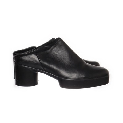 Ecco, Mules, Größe: 40, model: shape sculpted motion, Schwarz, Leder, Damen #e1y