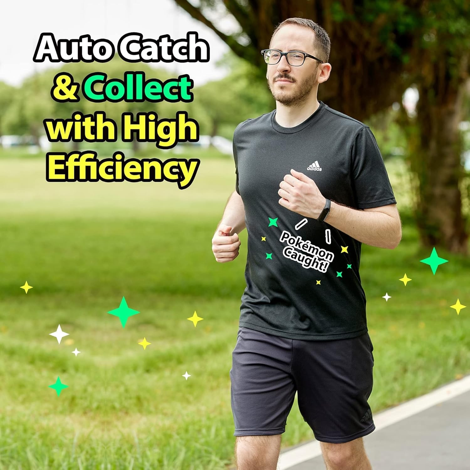 Clé Pokémon Go Auto Catch Reviver Plus pour jouer les mains libres en promenade