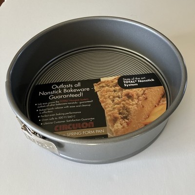 CIRCULON 9  Spring Form Pan Total Nonstick System NEW