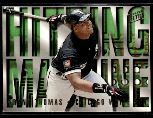 Frank Thomas #10 1995 Ultra Hitting Machines card