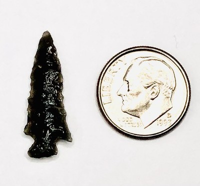 Oregon Obsidian Dagger Arrow Point A199-0254