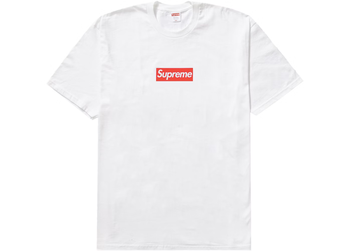 Supreme West Hollywood Box Logo Tee (White)(SZ:S) | eBay