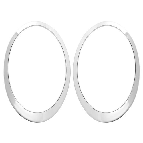 Pair For MINI Clubman F54 2014-2019 Headlight Trim Ring Chrome Left +Right ABS* - Picture 6 of 30