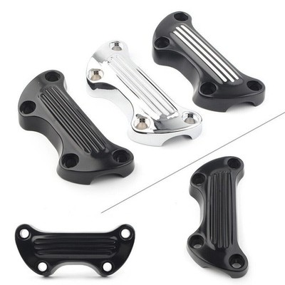 1'' Handlebar Riser Top Clamp Cover Fit Harley Sportster Softail Dyna 3 Colors