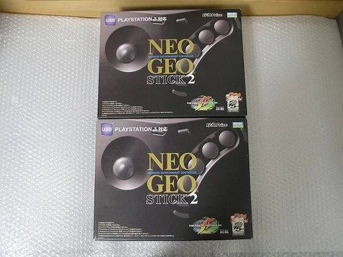 Neo Geo Joystick Controller Moderately used NEO-AEC Arcade stick 2 units.[MINT]