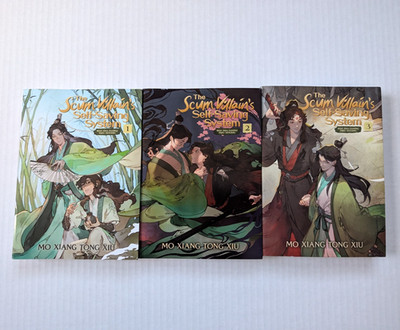 The Scum Villains Self-Saving System Books Vol 1 2 3 Danmei Mo Xiang Tong Xiu
