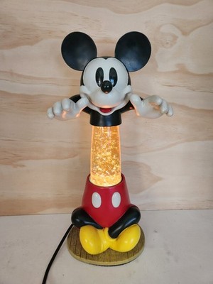 RARE Vintage Disney Mickey Mouse Lava Lamp Night Light 19  Collectible TESTED