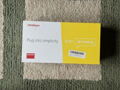 Barco ClickShare CSE-200 Wireless Presentation System - Factory Sealed NEW