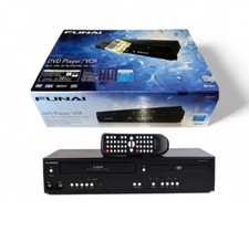 FUNAI DV220FX4 DVD Player VCR with Line In Recording VHS and Remote New