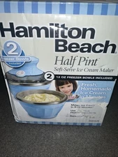 Hamilton Beach Half Pint Soft Serve Ice Cream Maker Model 68550E - NEW