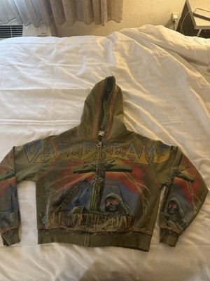 Size Small - Vale Zip Up Hoodie Authentic Valley Vale Forever Cross Fire Green