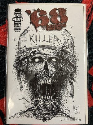  68 Hallowed Ground One Shot Jay Fotos Sketch Cover Horror Zombies Original