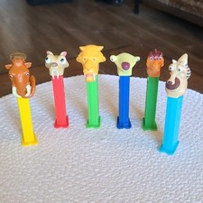 The Ice Age PEZ Candy Dispensers - Lot of 6