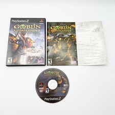 Goblin Commander: Unleash the Horde (Sony PlayStation 2, 2003) PS2 W/Reg Card