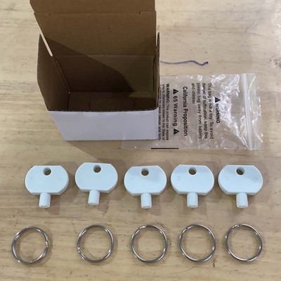 5 Pack Soap Dispenser Key-W/Key Ring Fit 98123 91128 WHB1LDS TWH1LDS WRM1LDS A