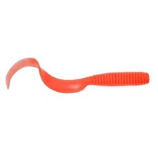 Berkley Gulp!® Saltwater Grub - 5" - Salmon Red 1509678 UPC 028632799352