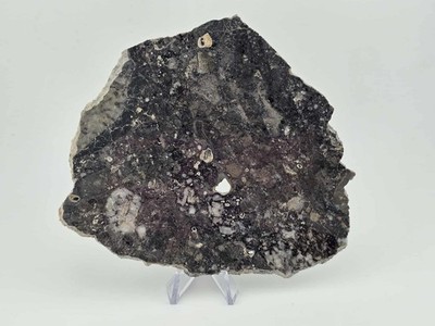 Nagjir 005 TRANSLUCENT Lunar Melt Breccia Meteorite 81.3g with a COA